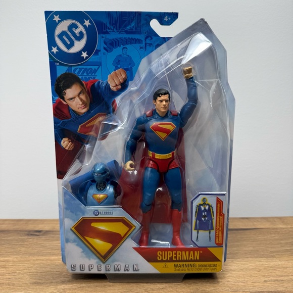 DC Comics Other - NWT DC Comics SUPERMAN 6-inch Action Figure New in Box